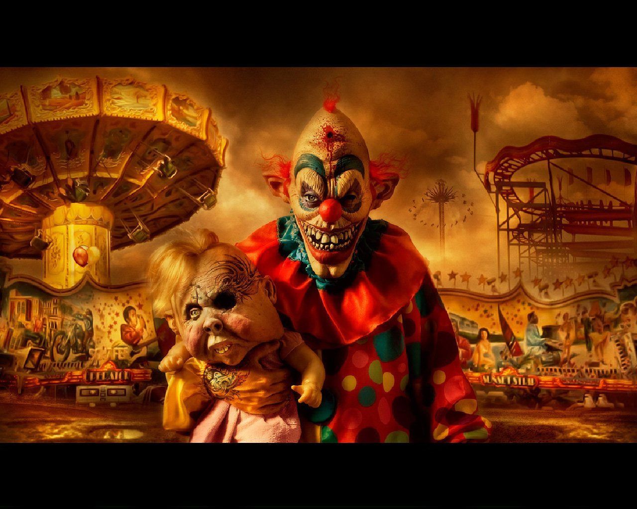 Horror Clown Wallpaper Free Horror Clown Background