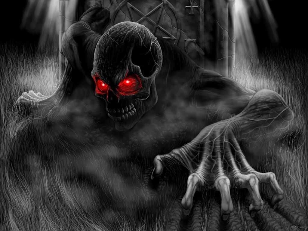 The dark lord of hell is waiting for you - Creepy