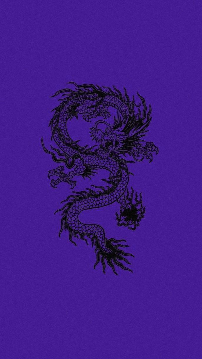 dragon wallpaper. Dark purple wallpaper, Dragon wallpaper iphone, Purple wallpaper iphone