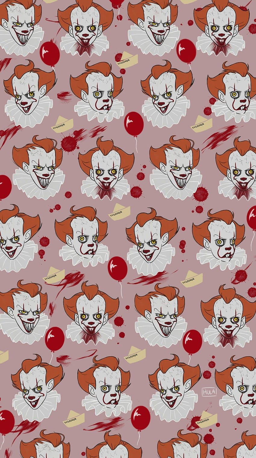 cute clown HD wallpaper