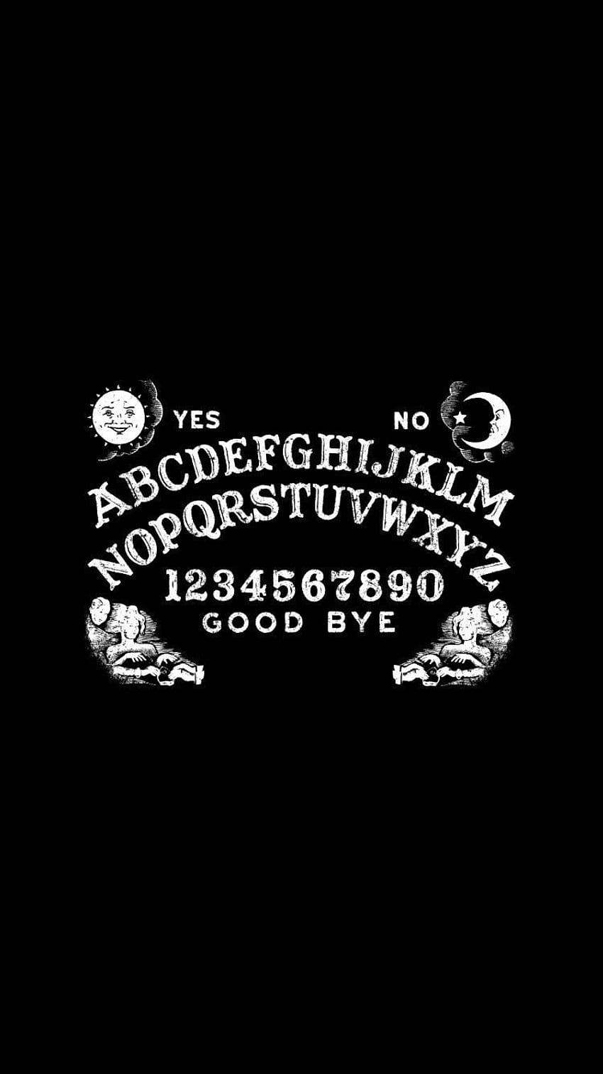 Ouija board wallpaper for your phone - Creepy
