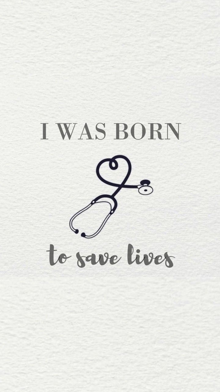 I was born to save lives - Medical