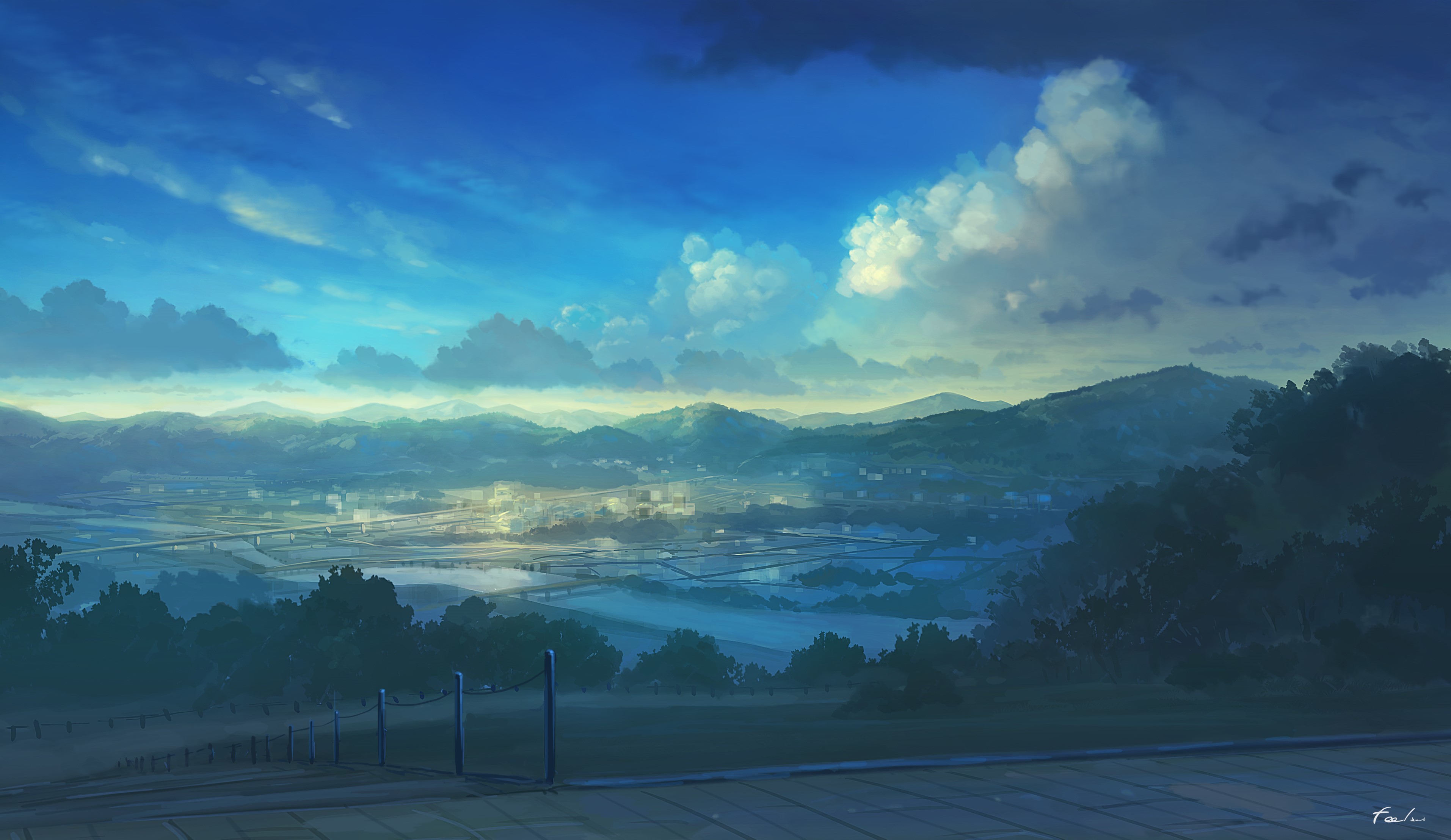 Nasitaki, clouds, sky, landscape Gallery HD Wallpaper