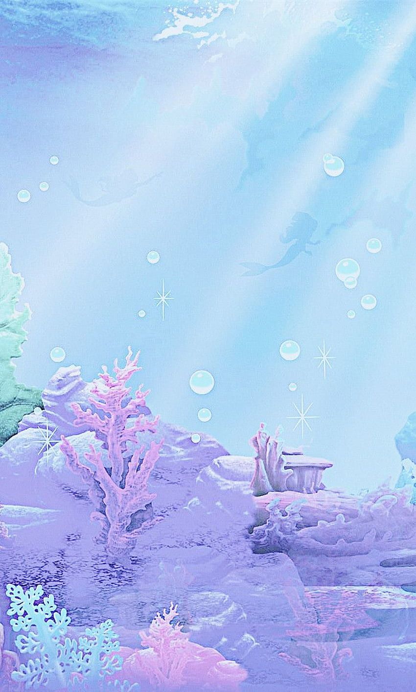 Iphone wallpaper of the sea - Mermaid