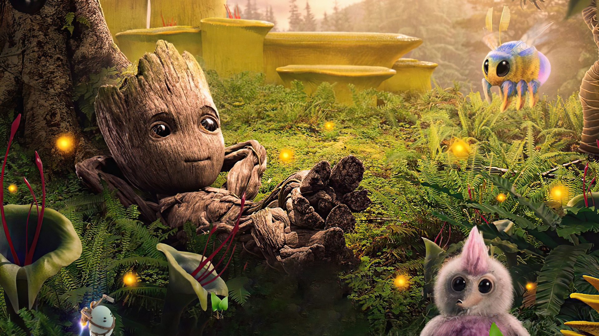 I Am Groot HD Aesthetic Wallpaper, HD TV Series 4K Wallpaper, Image, Photo and Background