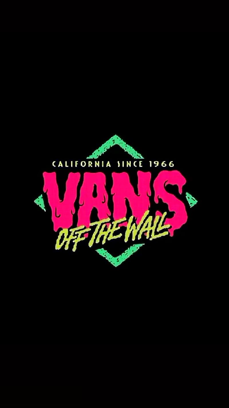 Vans of the wall, aesthetic, shoe, HD phone wallpaper