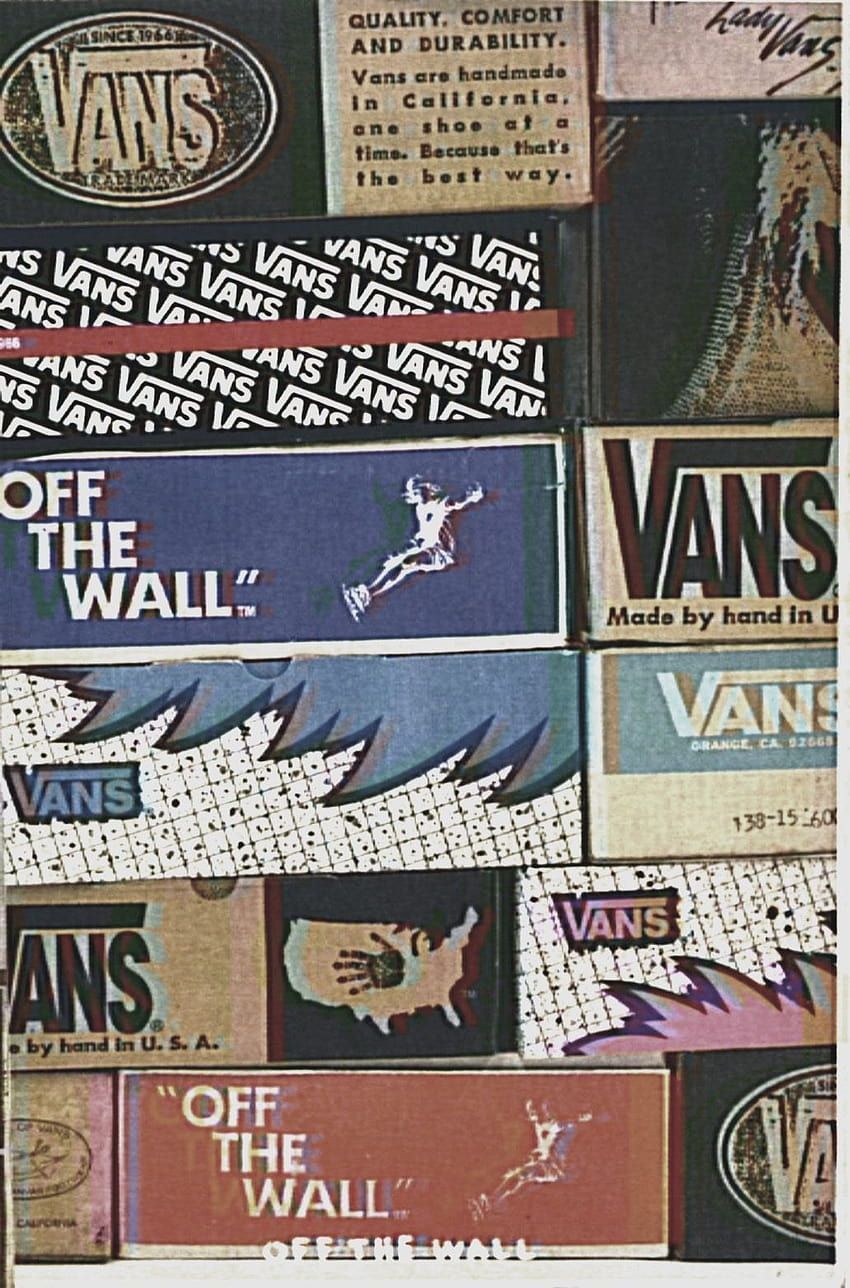 A collage of vans shoes and other items - Vans