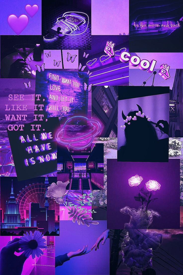Purple Aesthetic Moodboard. Фиолетовые обои, Фиолетовые фоны, Тематические фотографии