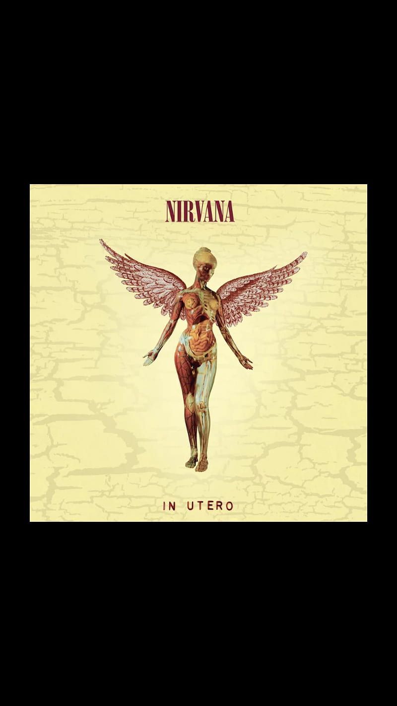 Nirvana In Utero, grunge, kurt cobain, HD phone wallpaper