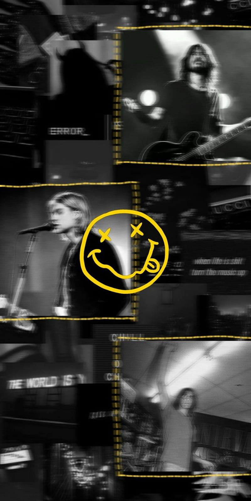 Nirvana, kurt cobain, rock, HD phone wallpaper