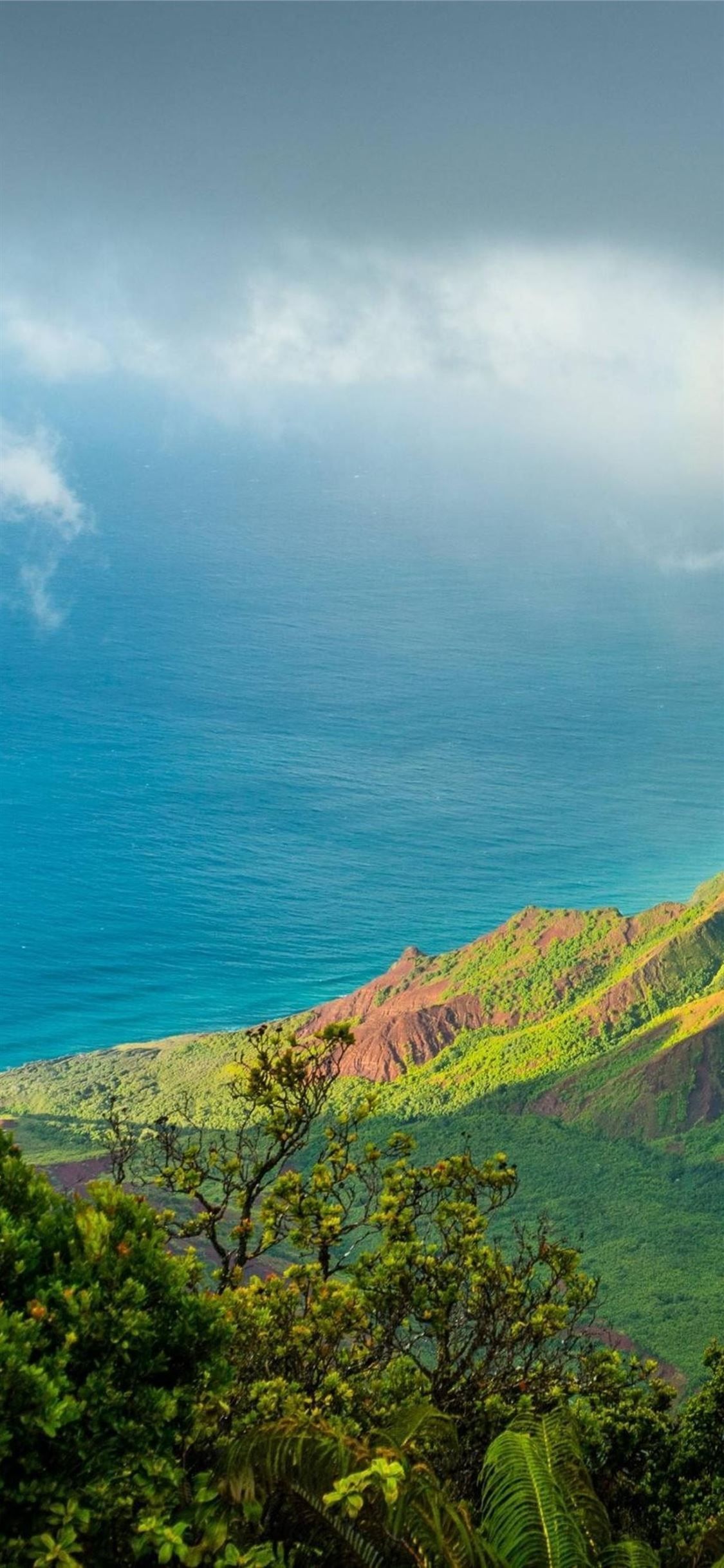 Hawaii Kauai Pacific Ocean Clouds Mountains 4k Son. #Kauai mostbeautifulplacestovisit #hawaii #Unit. HD nature wallpaper, Hawaii beaches, Ocean photography