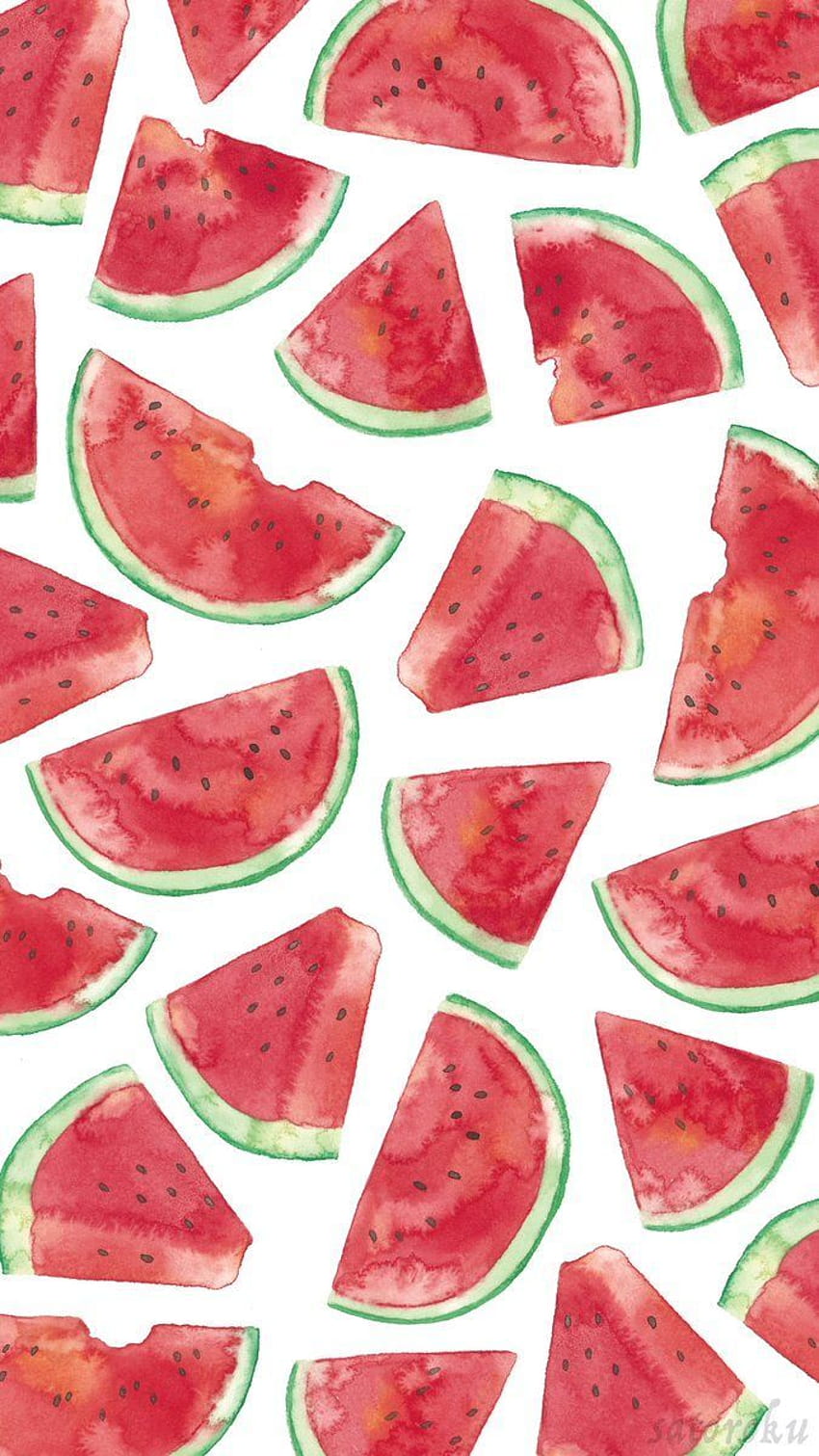Watermelon aesthetic background HD wallpaper