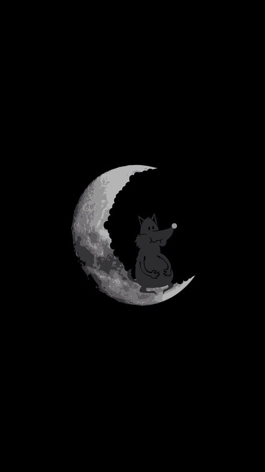 A cat sitting on the moon - Fox