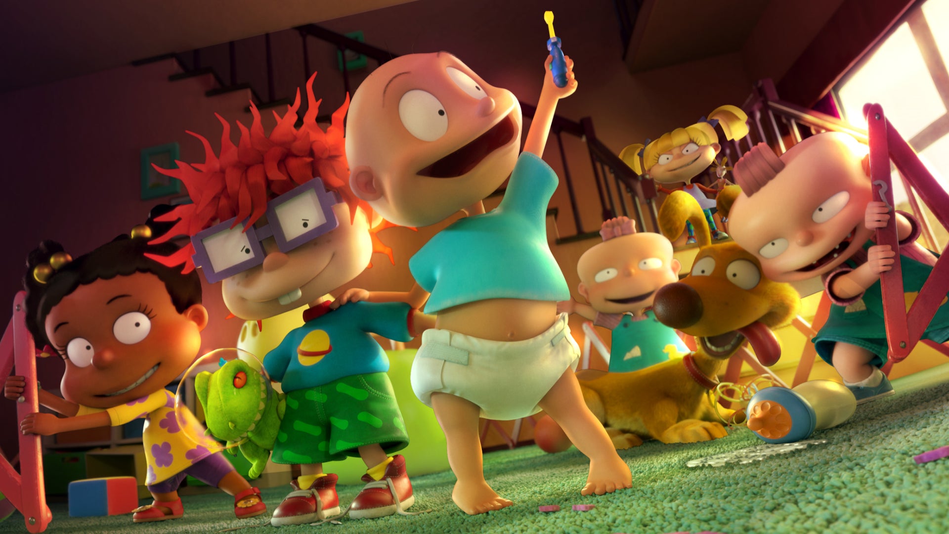 Rugrats Reboot: Series Premiere Review Time Around And Lady De Clutter / New Puppy