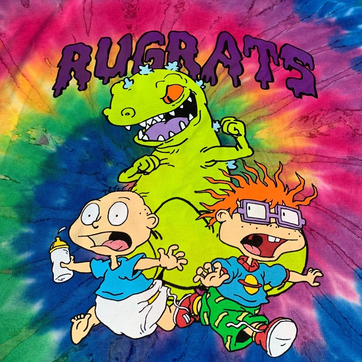 Nickelodeon Rugrats Tie dye Tee size XL on Mercari. Personajes de los rugrats, Aventuras en pañales, Frases de los rugrats