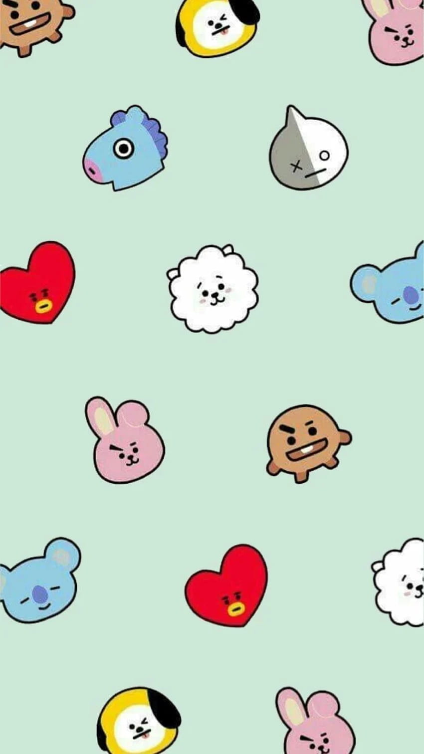 BT21 for your phone HD phone wallpaper