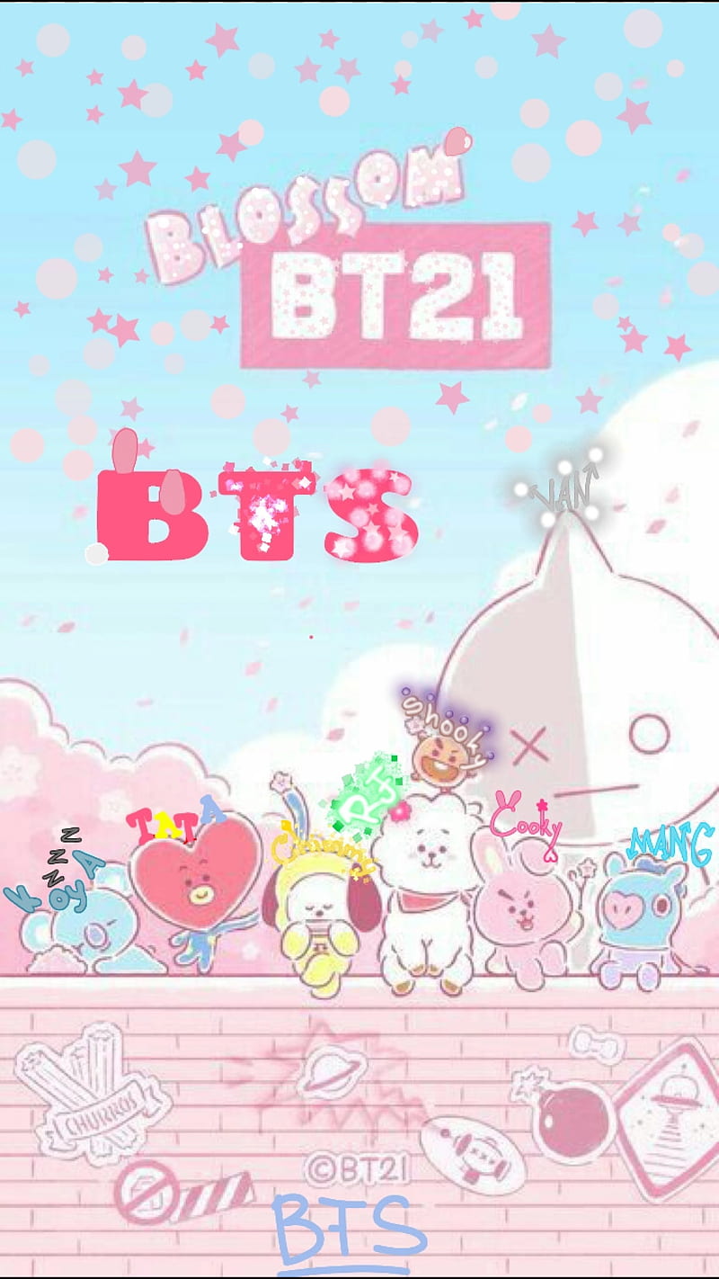 HD cooky bt21 wallpaper