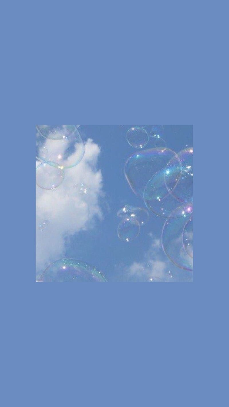 A picture of bubbles in the sky - Bubbles