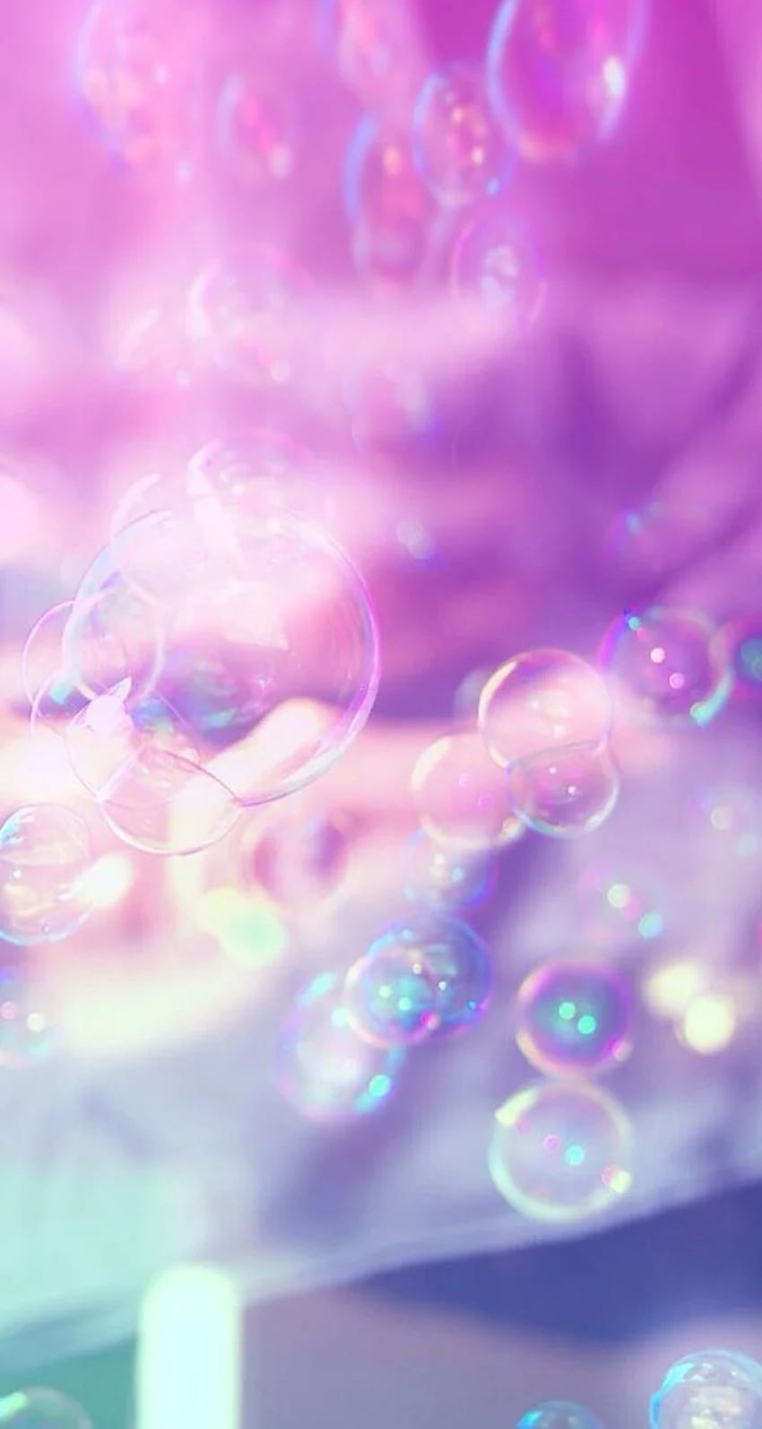 Pink, Purple, Pretty, , Background, iPhone, , Bubbles, Aesthetic Purple Pink HD phone wallpaper