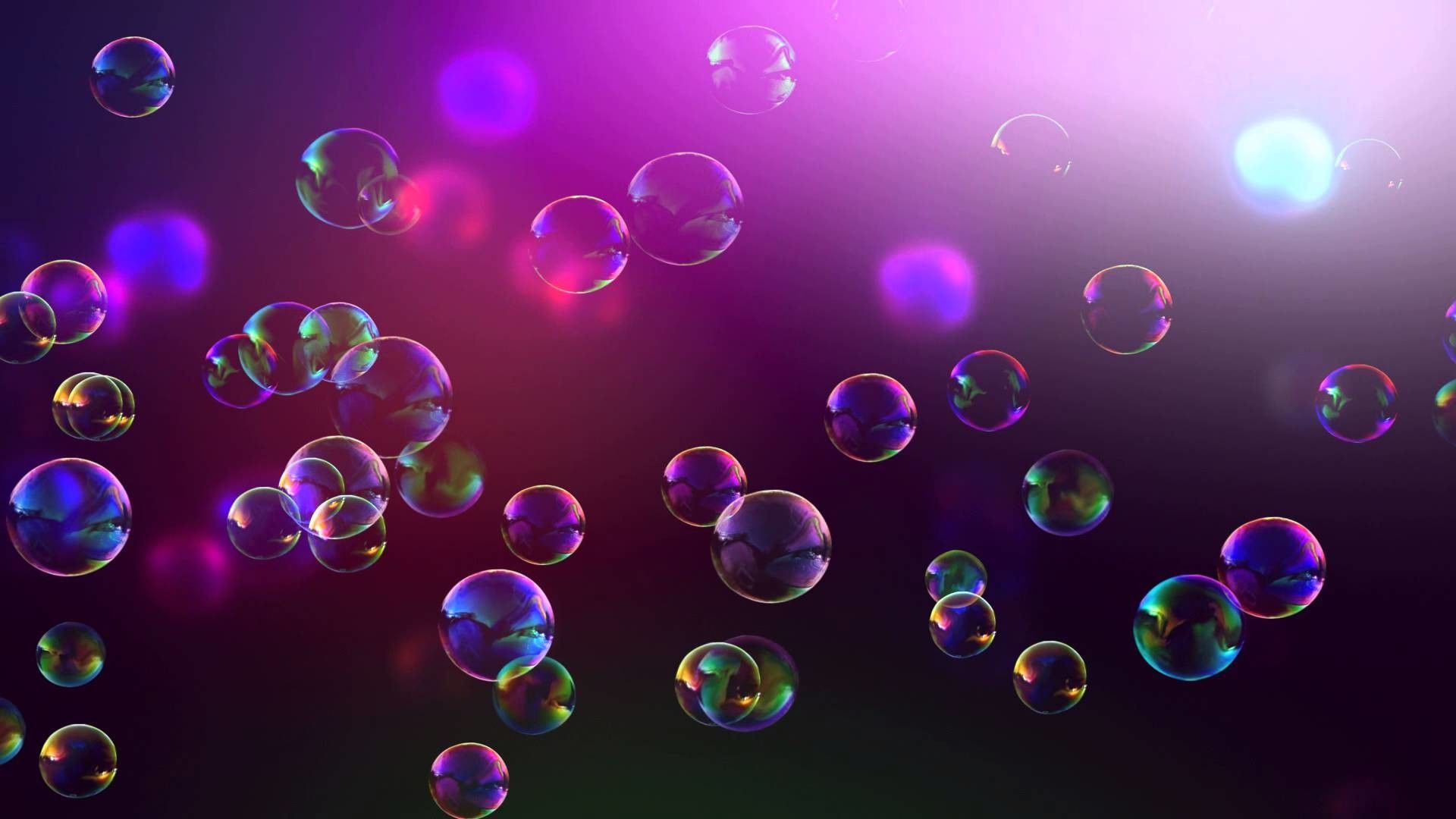 A group of bubbles in the air - Bubbles