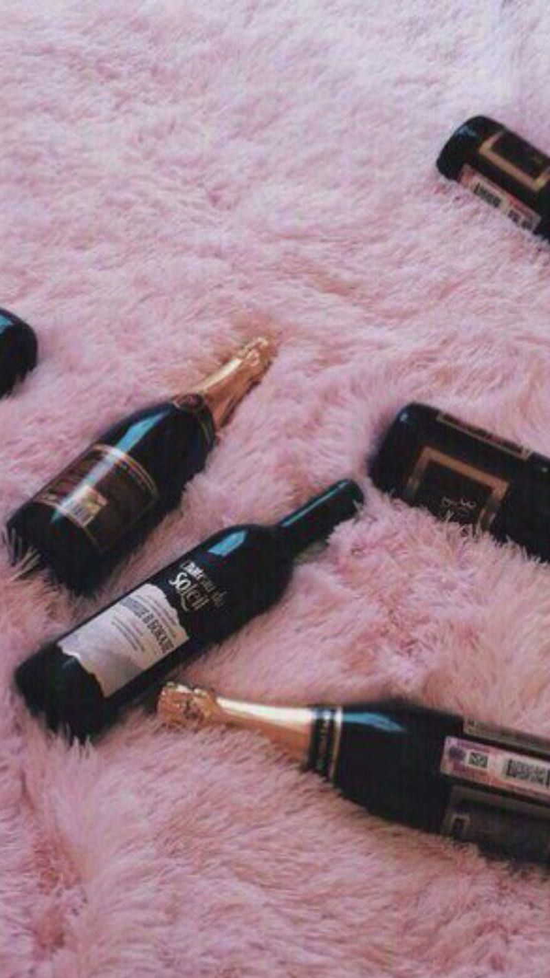 Pink Champagne, wine, HD phone wallpaper