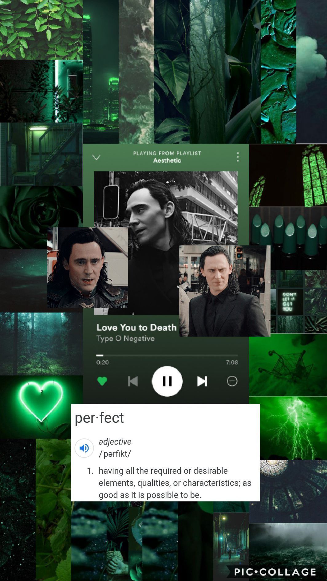 Love this aesthetic and the song is amazing! - Loki