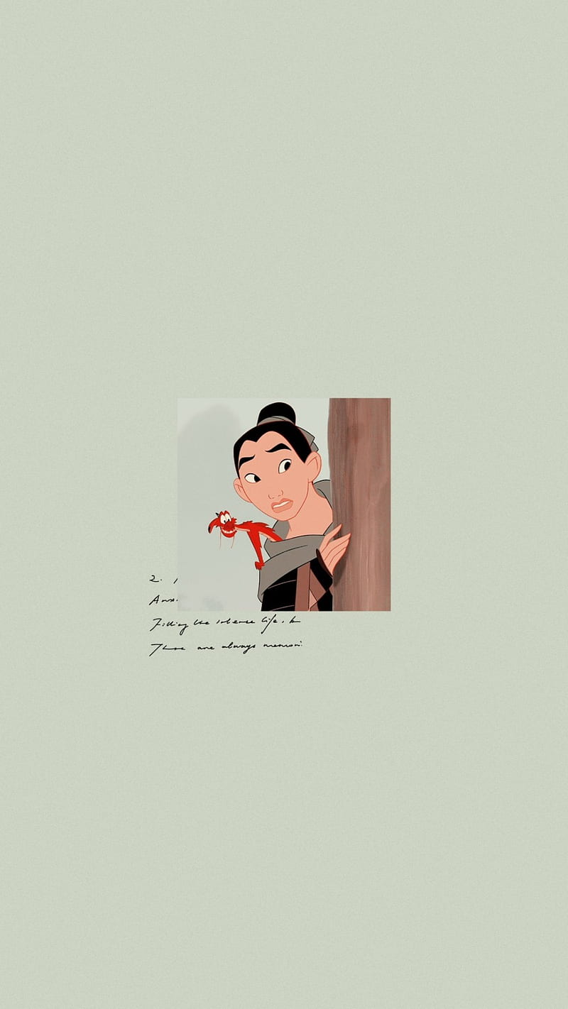 Have courage and be kind, Mulan Aesthetic, HD phone wallpaper