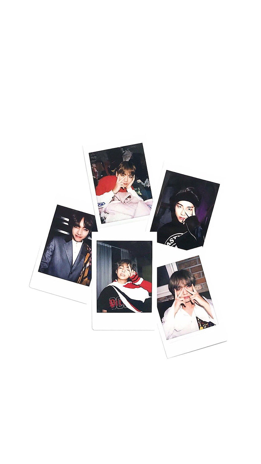 BTS Polaroid photo cards. - Polaroid