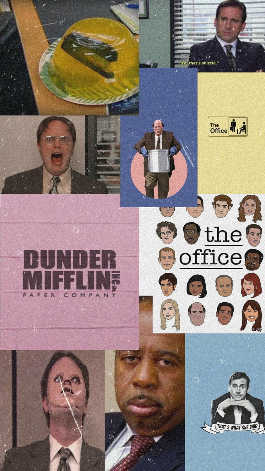 The Office wallpaper I made! Let me know if you want me to make more - The Office
