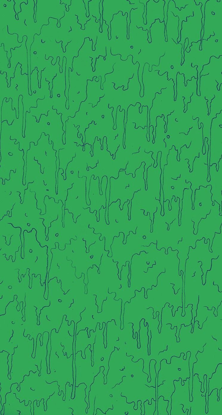 Green slime background for your phone - Slime