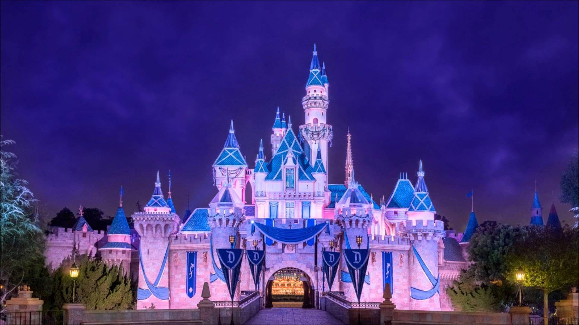 A picture of the castle at Disneyland - Disneyland