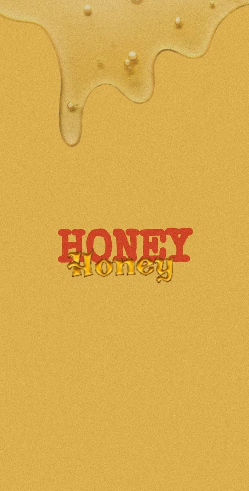 honey aesthetic HD wallpaper