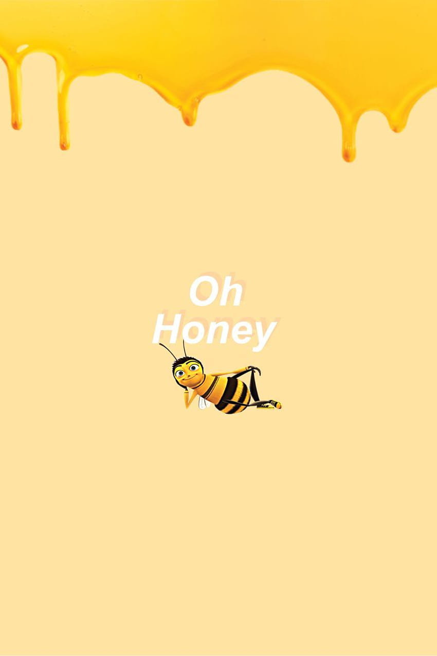 aesthetic bees HD wallpaper