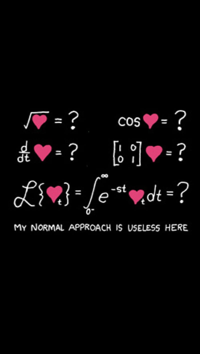 Love Math, HD phone wallpaper
