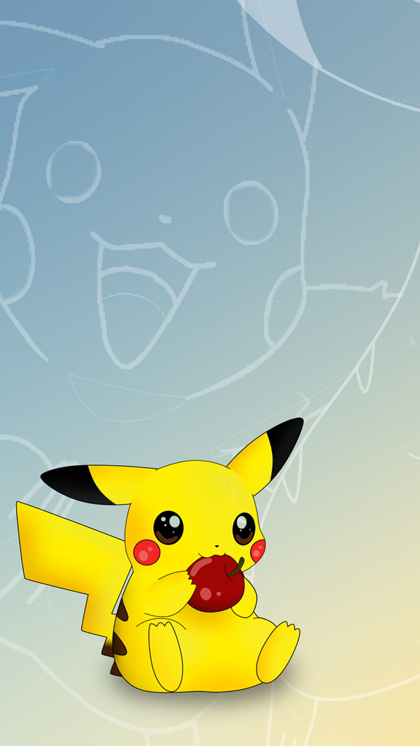 aesthetic pikachu HD wallpaper