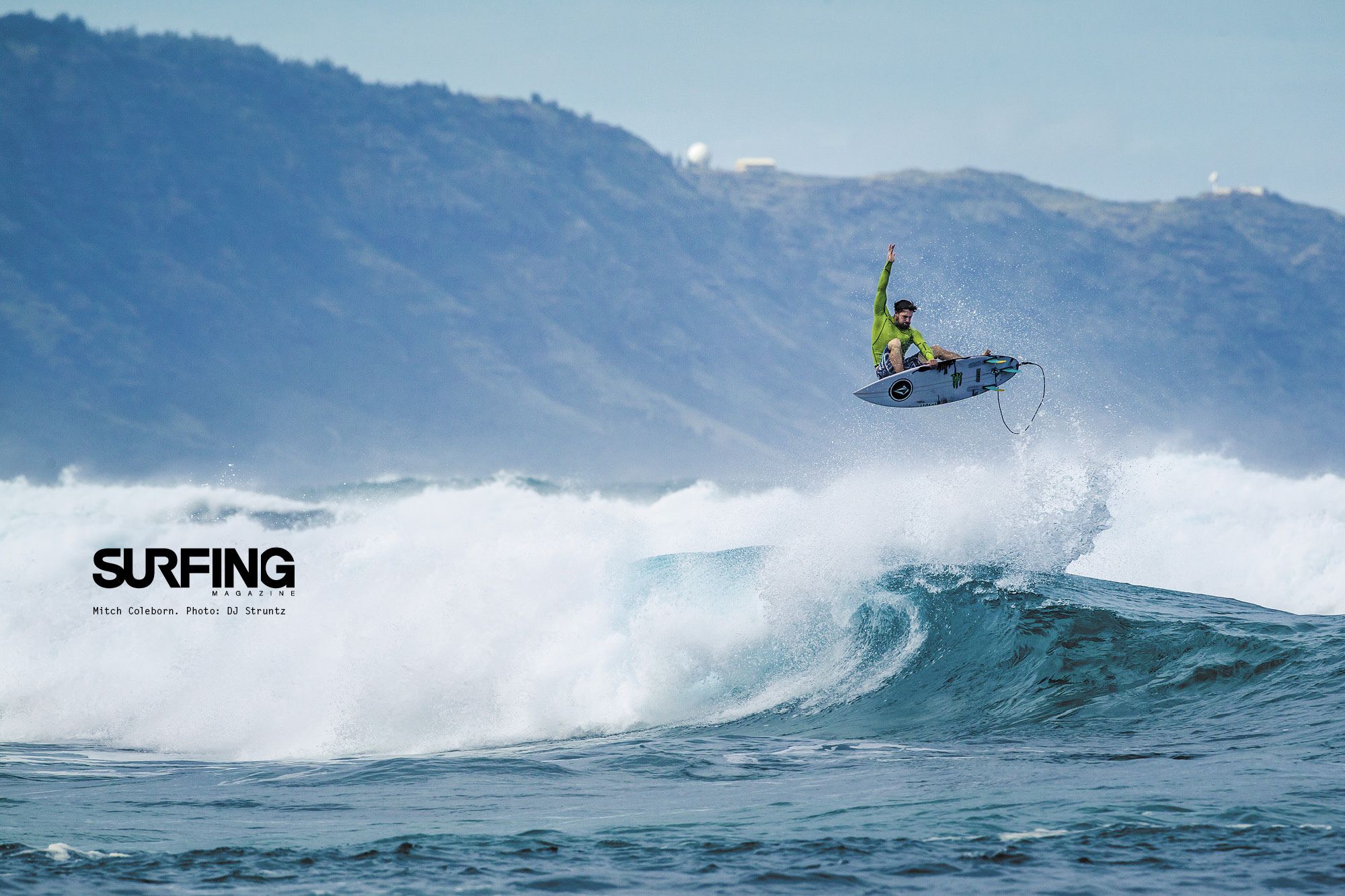 A man is surfing on top of the water - Surf