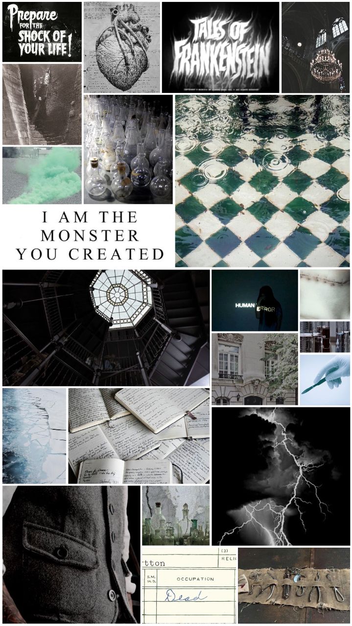 Pictureque Aesthetics. Academia aesthetic wallpaper, Frankenstein, The modern prometheus