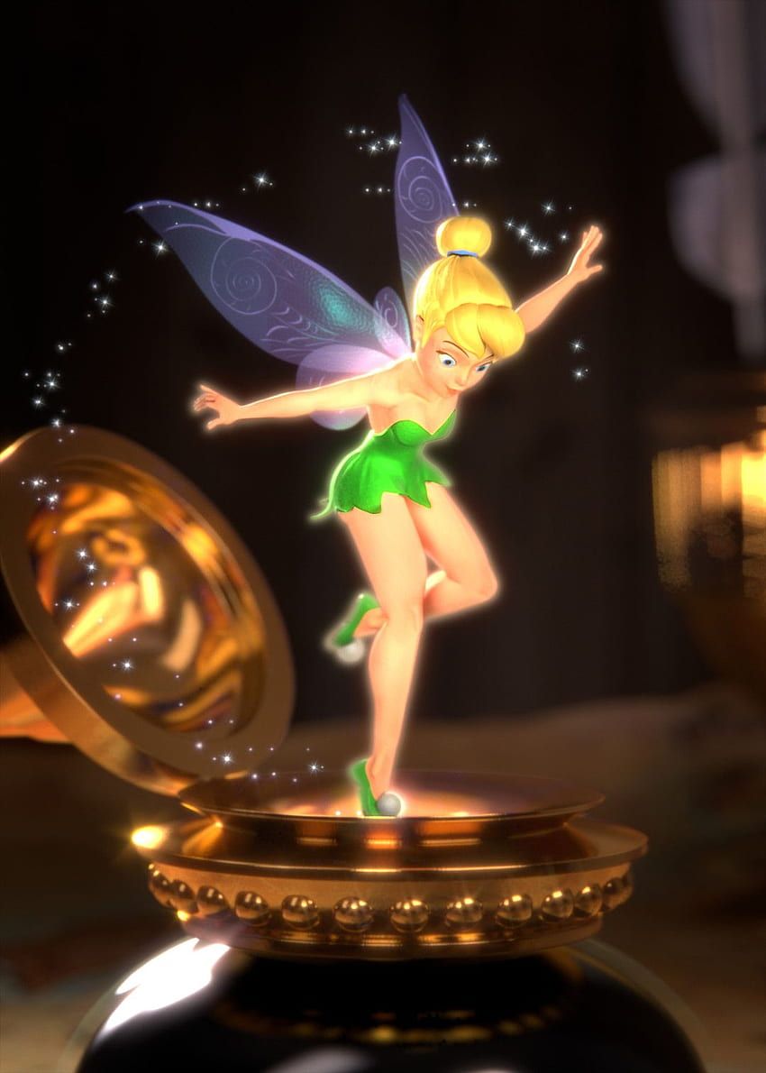 Tinker Bell, the fairy from Peter Pan, is one of the most popular Disney fairies. - Tinkerbell