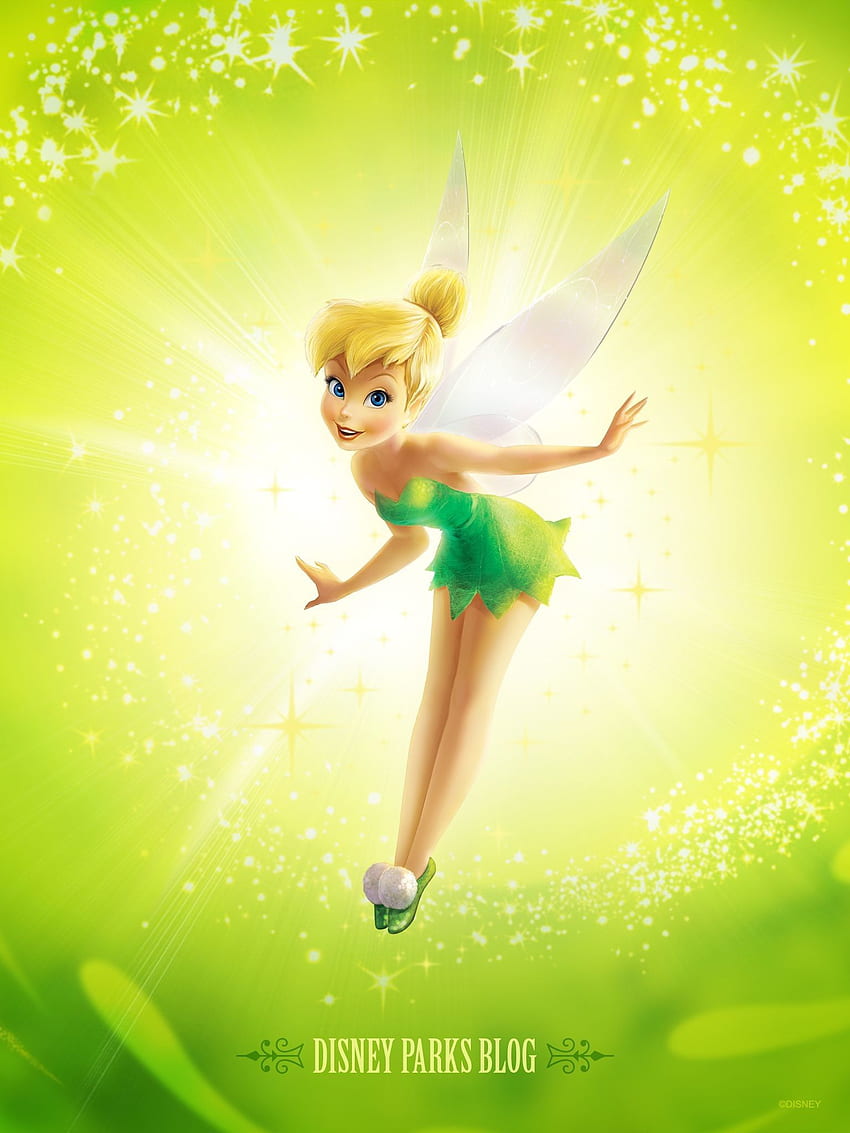 A tinkerbell poster with the words disney parks blog - Tinkerbell