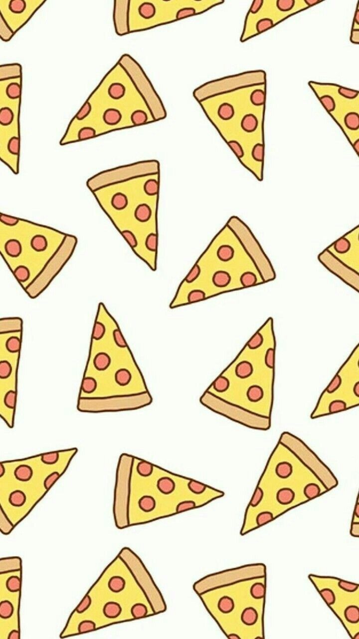 Cute Pizza Wallpaper