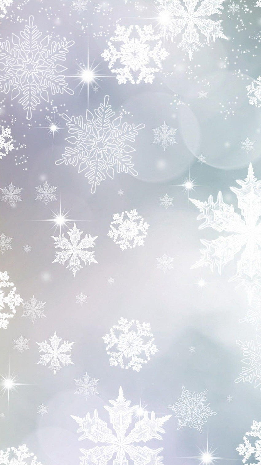 Light blue and purple snowflakes Christmas iPhone 6 plus, christmas snowflake HD phone wallpaper