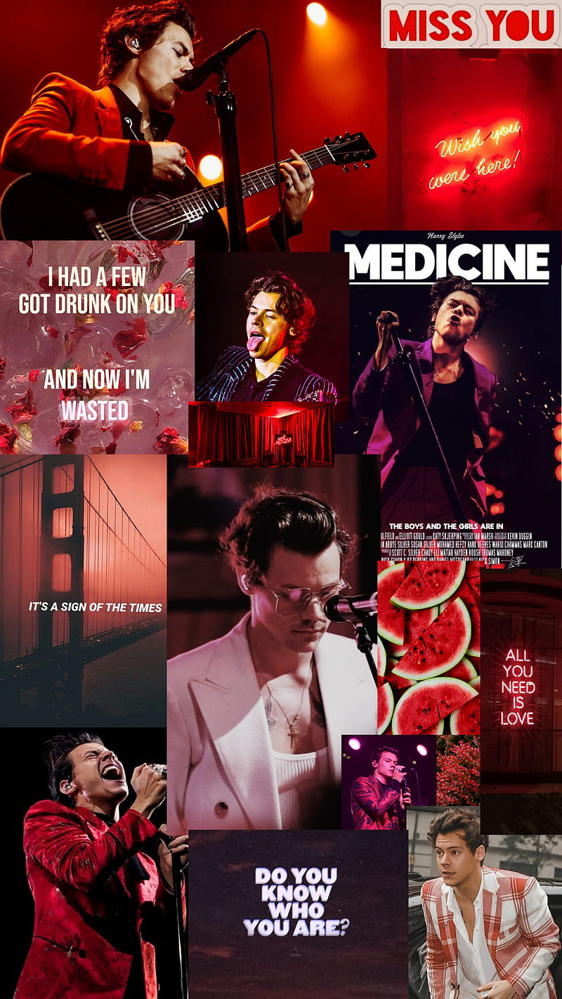 A poster of the movie medicate - Harry Styles
