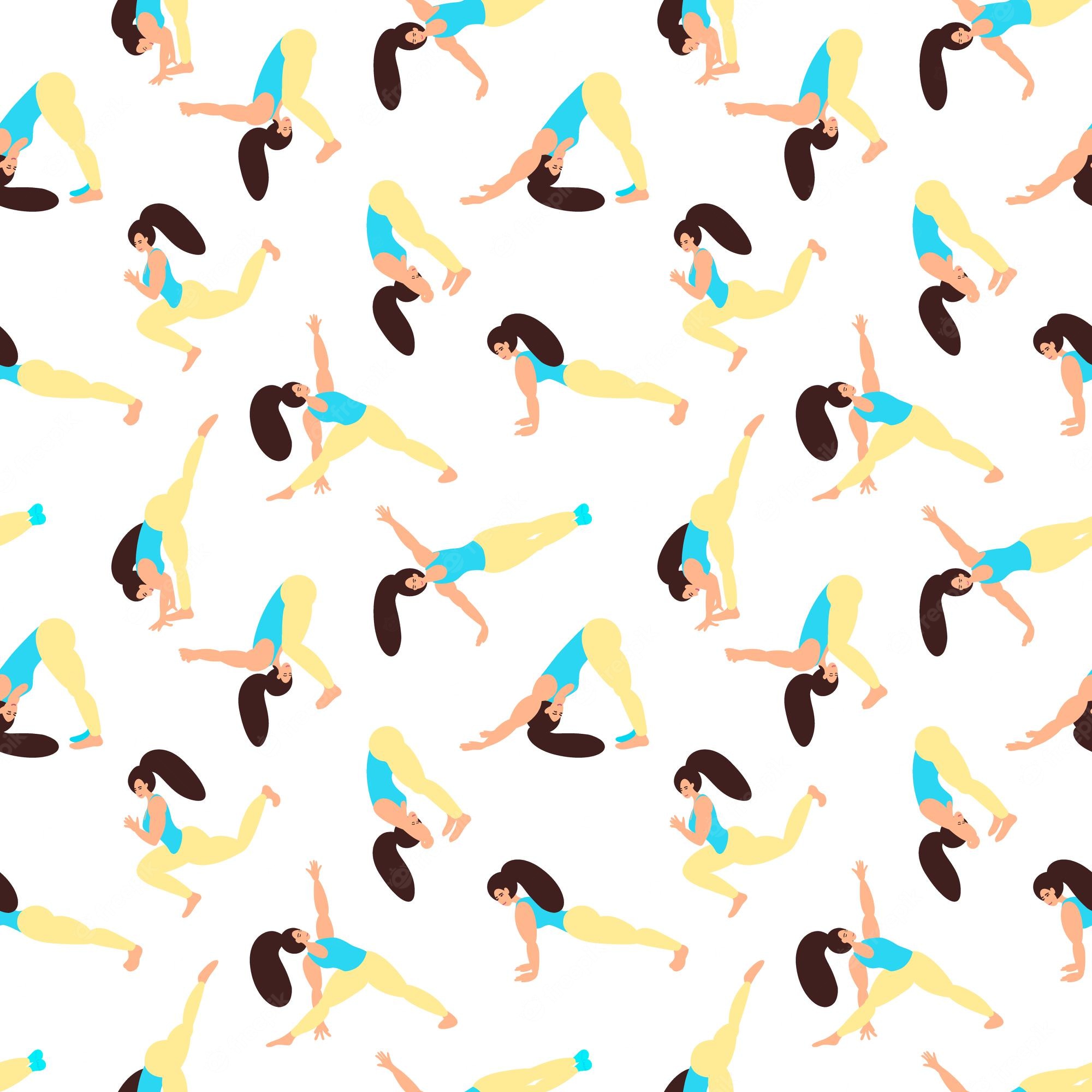 Cute Gymnastics Background Image
