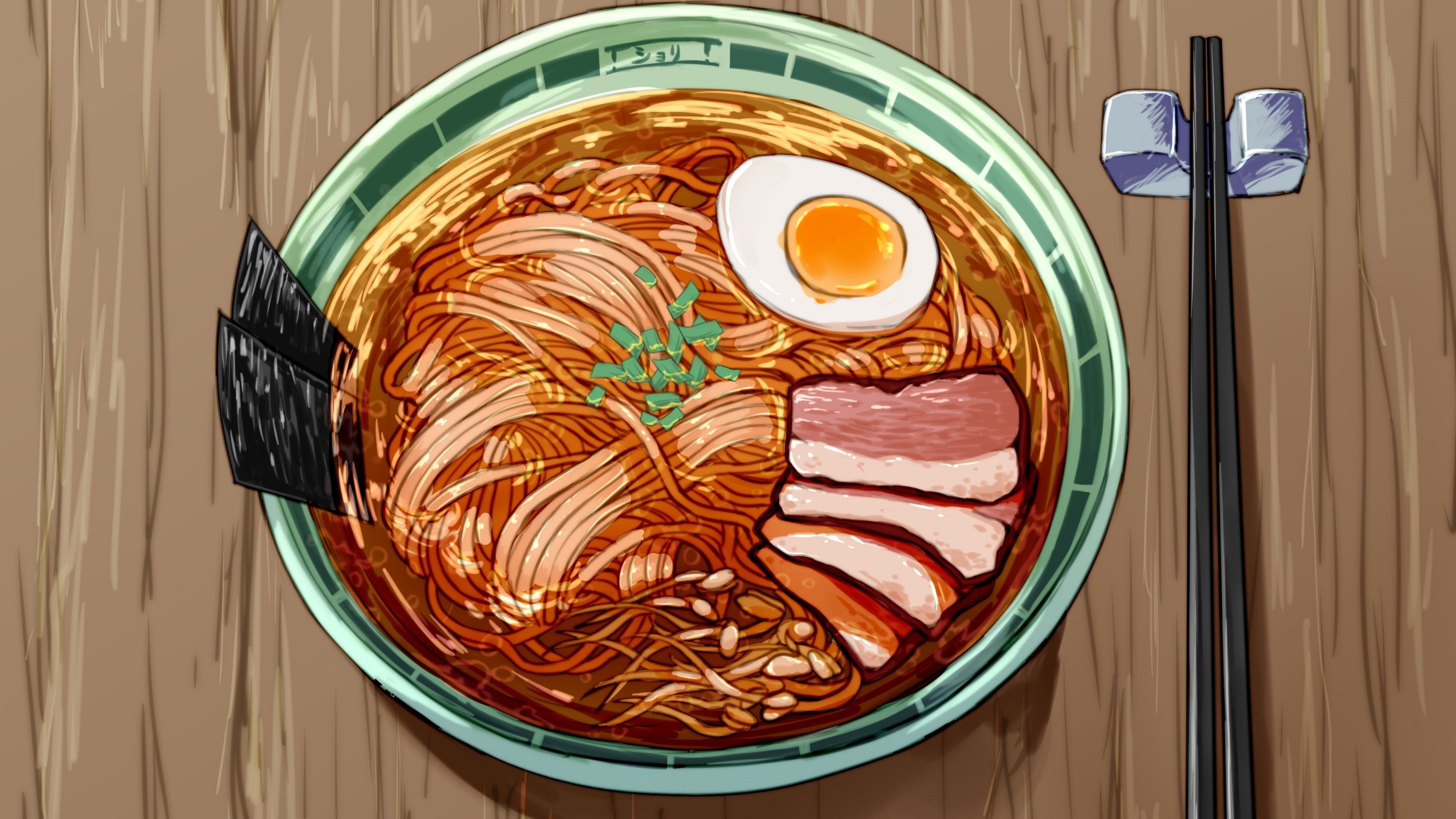 Ramen 4K wallpaper for your desktop or mobile screen free and easy to download