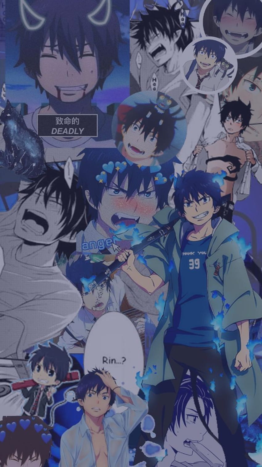 Anime Background Dark, dark blue anime aesthetic HD phone wallpaper