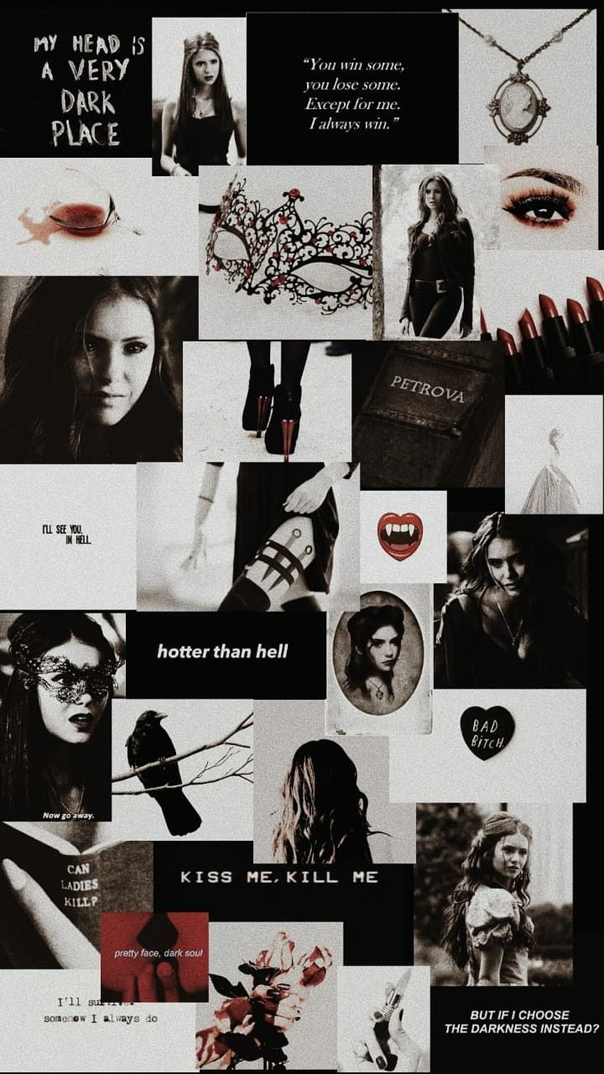 A collage of pictures with different people in them - Vampire
