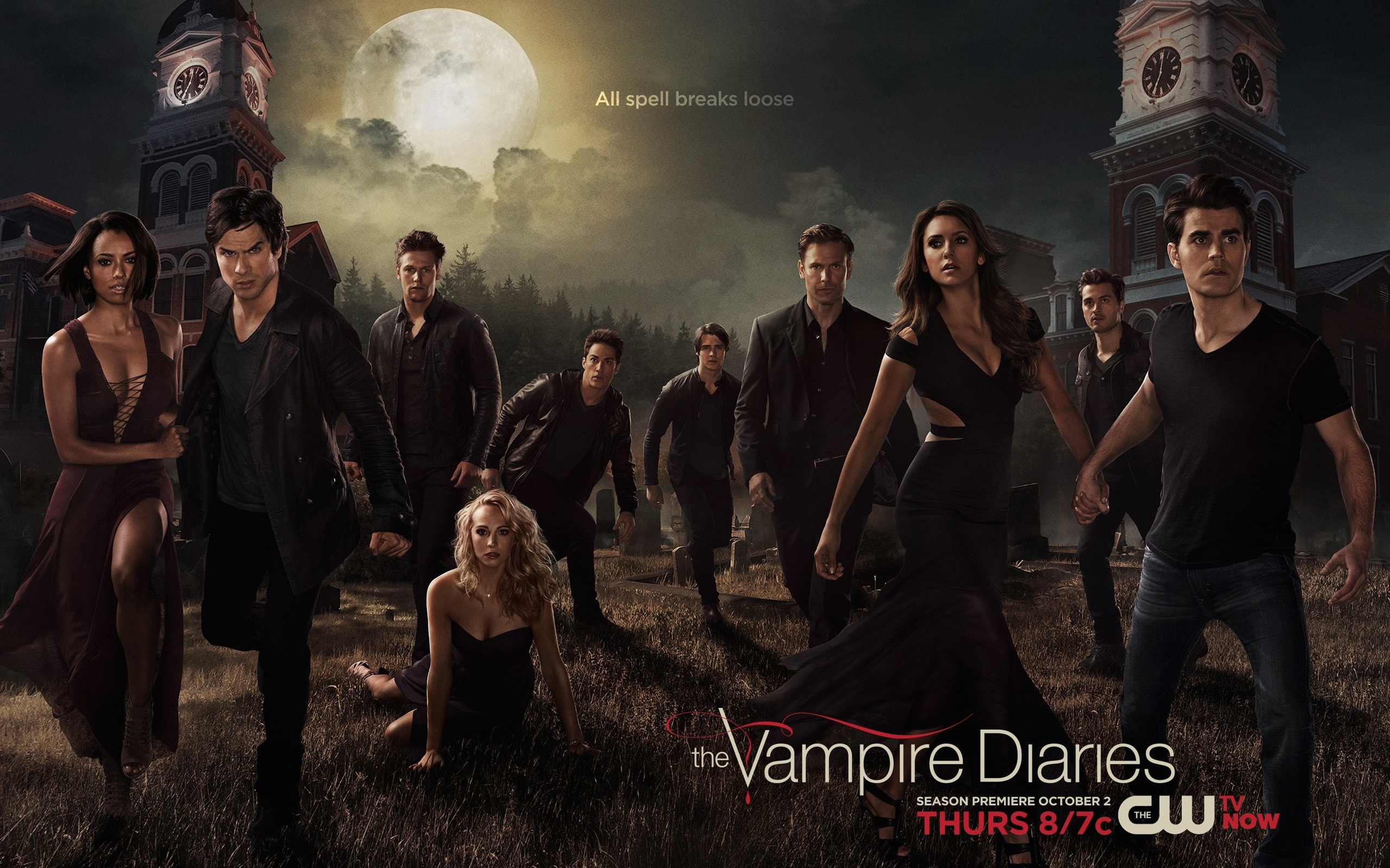 The Vampire Diaries is an American supernatural drama television series developed by Kevin Williamson and Julie Plec, based on the popular book series by L. J. Smith. - Vampire