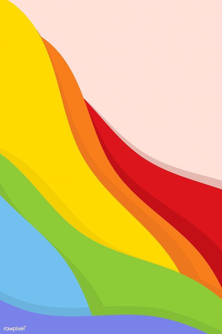 Download premium vector of Abstract rainbow background with a curve - Pride