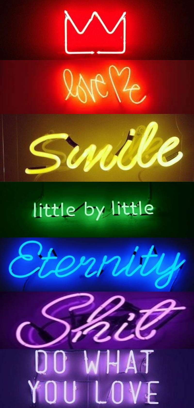 Do what you love neon light - Pride