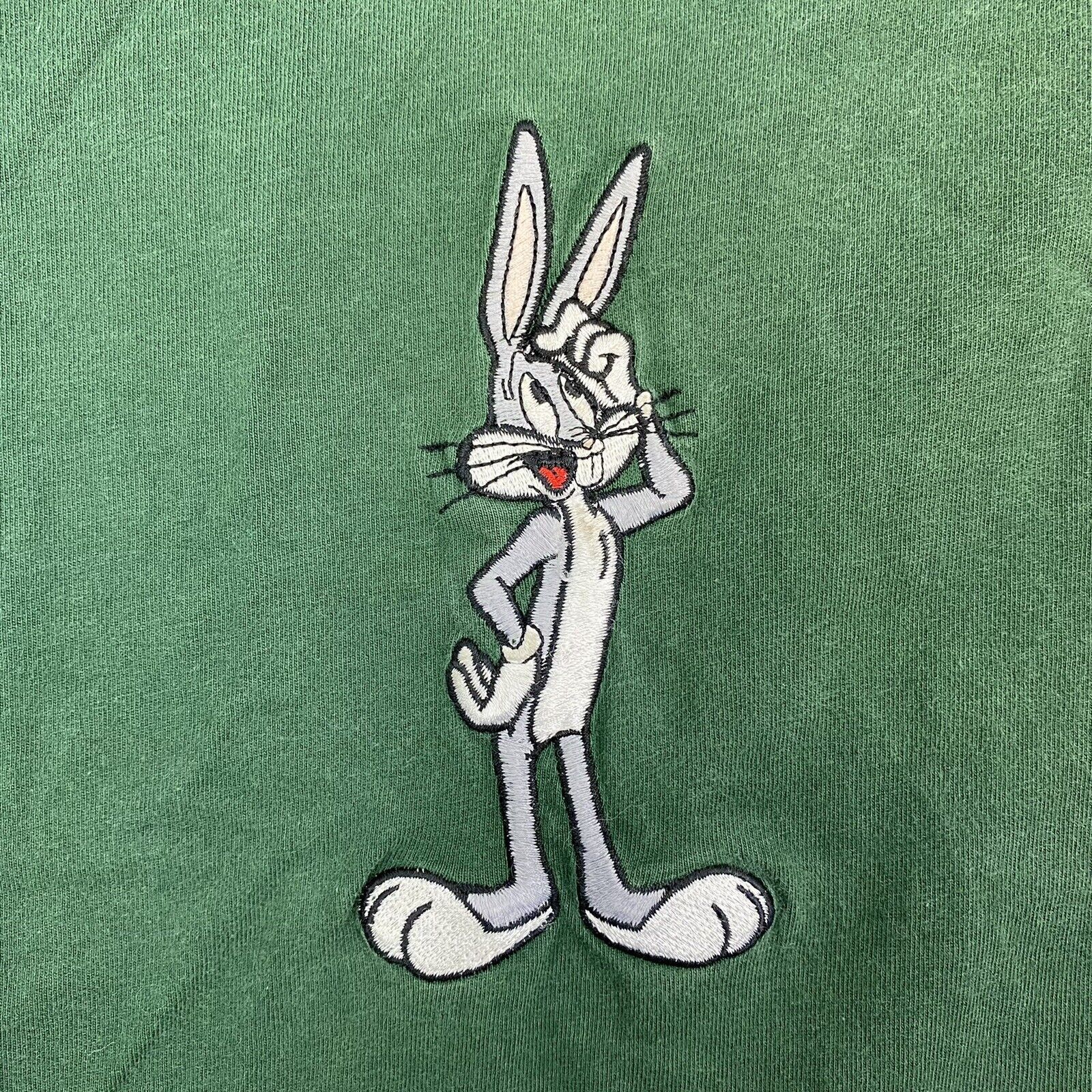 Vintage Warner Bros Looney Tunes Pocket T Shirt Size XL Bugs Bunny & Taz 1994 WB